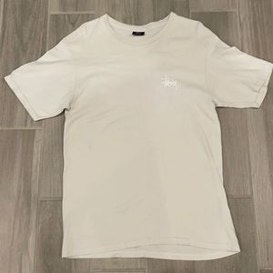 Stussy Cream t shirt